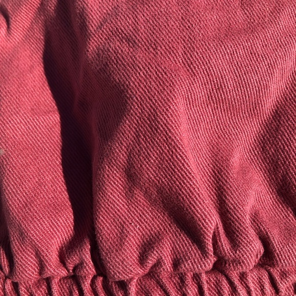 Twik Simons pink salmon top 100% organic cotton style distressed comfy summer! - Picture 4 of 6